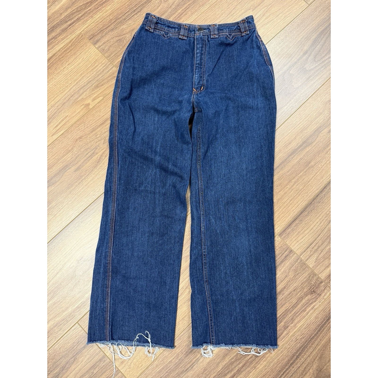 Vintage Vintage N'est Ce Pas Jeans Womens SIze 11/12 Blue Cropped In Size 34" / US 12 / IT 48 - 2 Thumbnail