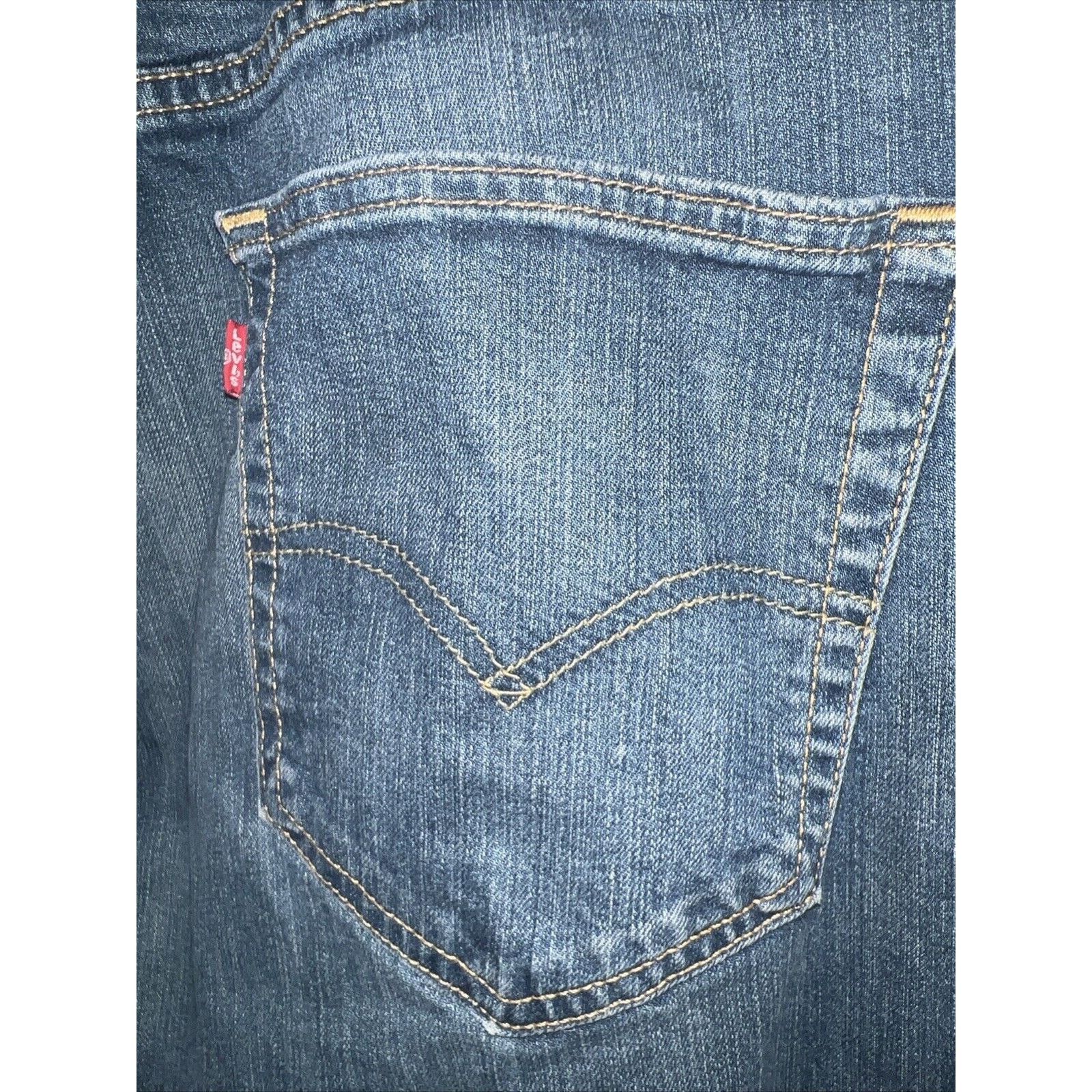 Levi's Levi’s 559 Jeans Men’s 38x30 Blue Straight Fit Medium Wash Size US 38 / EU 54 - 6 Thumbnail