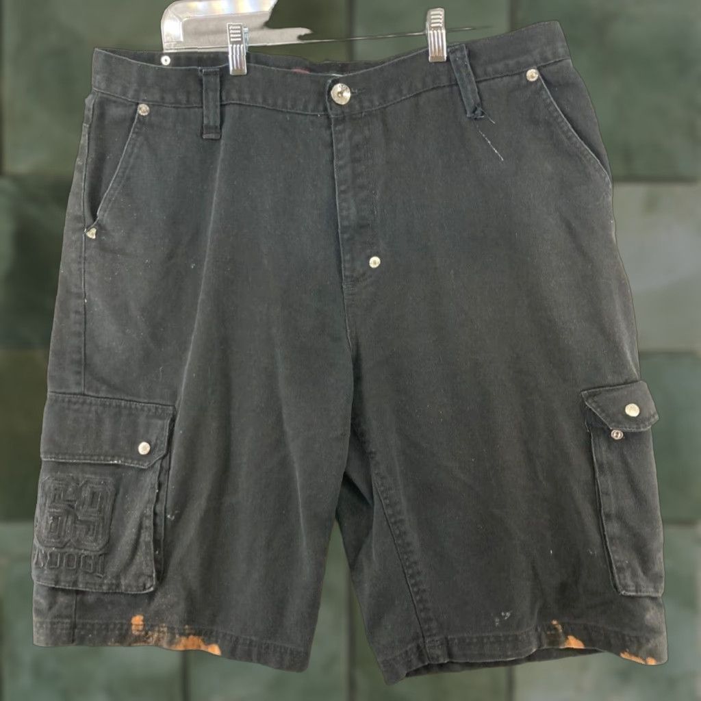 Coogi Vintage COOGI Mens Cargo Shorts 38 Black 90s Relaxed Denim Cotton Boyswear Size US 38 / EU 54 - 1 Thumbnail