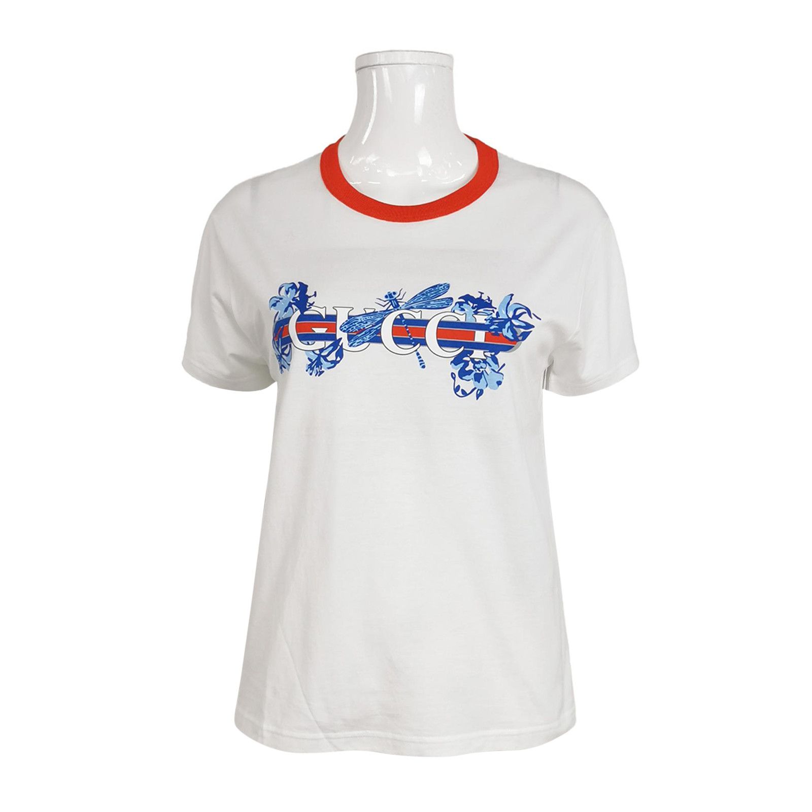 Gucci Gucci Logo Graphic Short Sleeve T-Shirt Size L Size US L / EU 52-54 / 3 - 1 Thumbnail