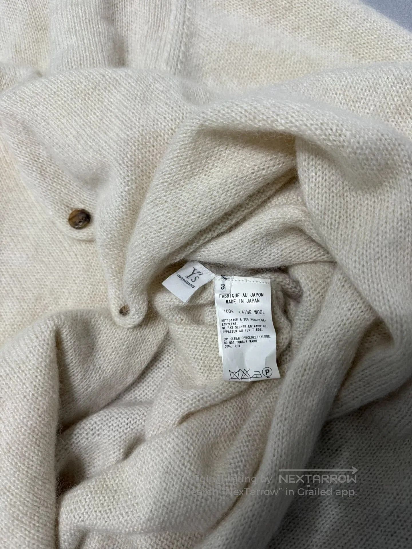 Y's Y's Yohji Yamamoto Knit Jacket. Size US M / EU 48-50 / 2 - 4 Thumbnail