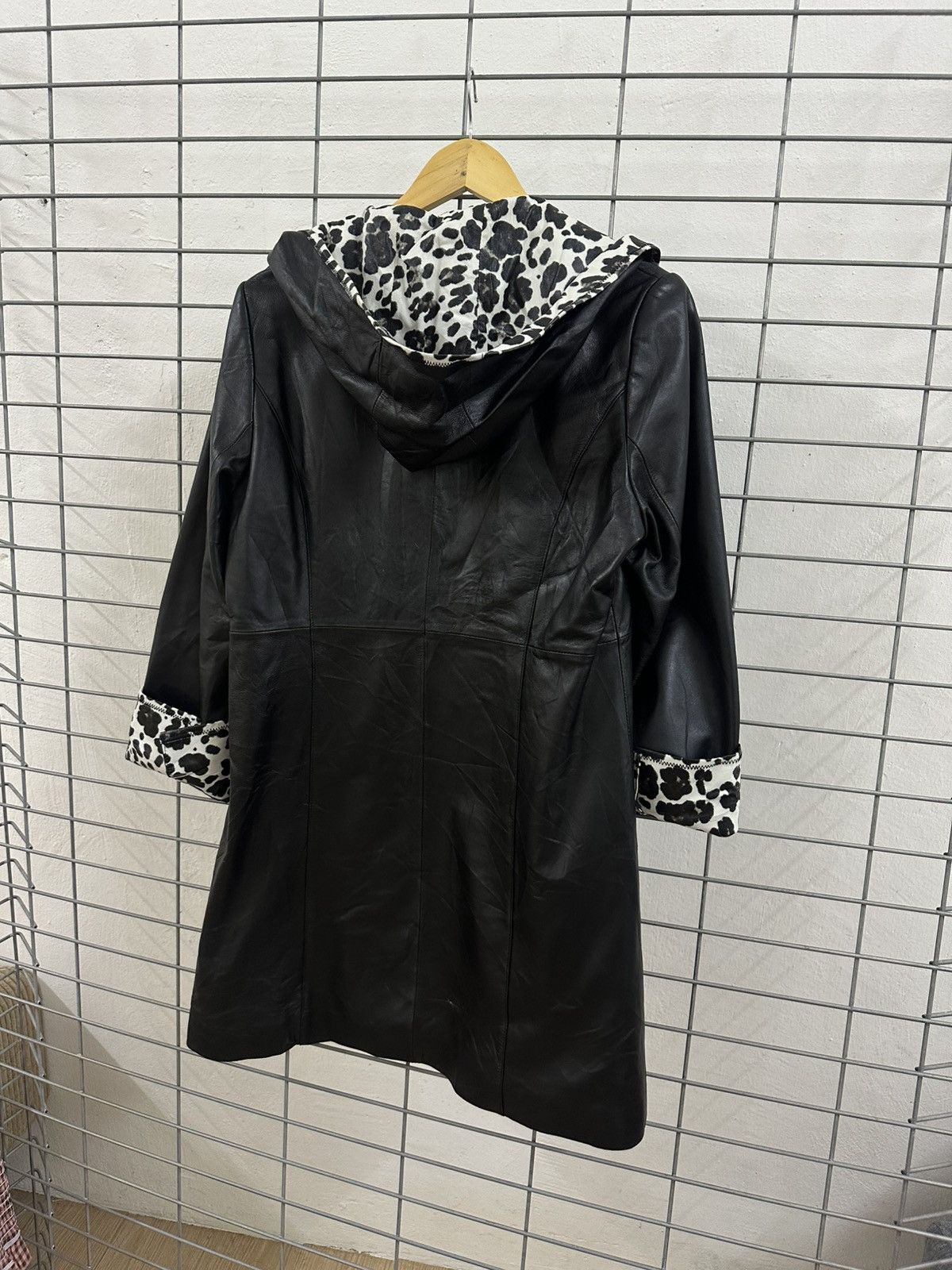 Balmain Rare Balmain Paris Luxury Leather Leopard Trench Coat Size S / US 4 / IT 40 - 16 Thumbnail