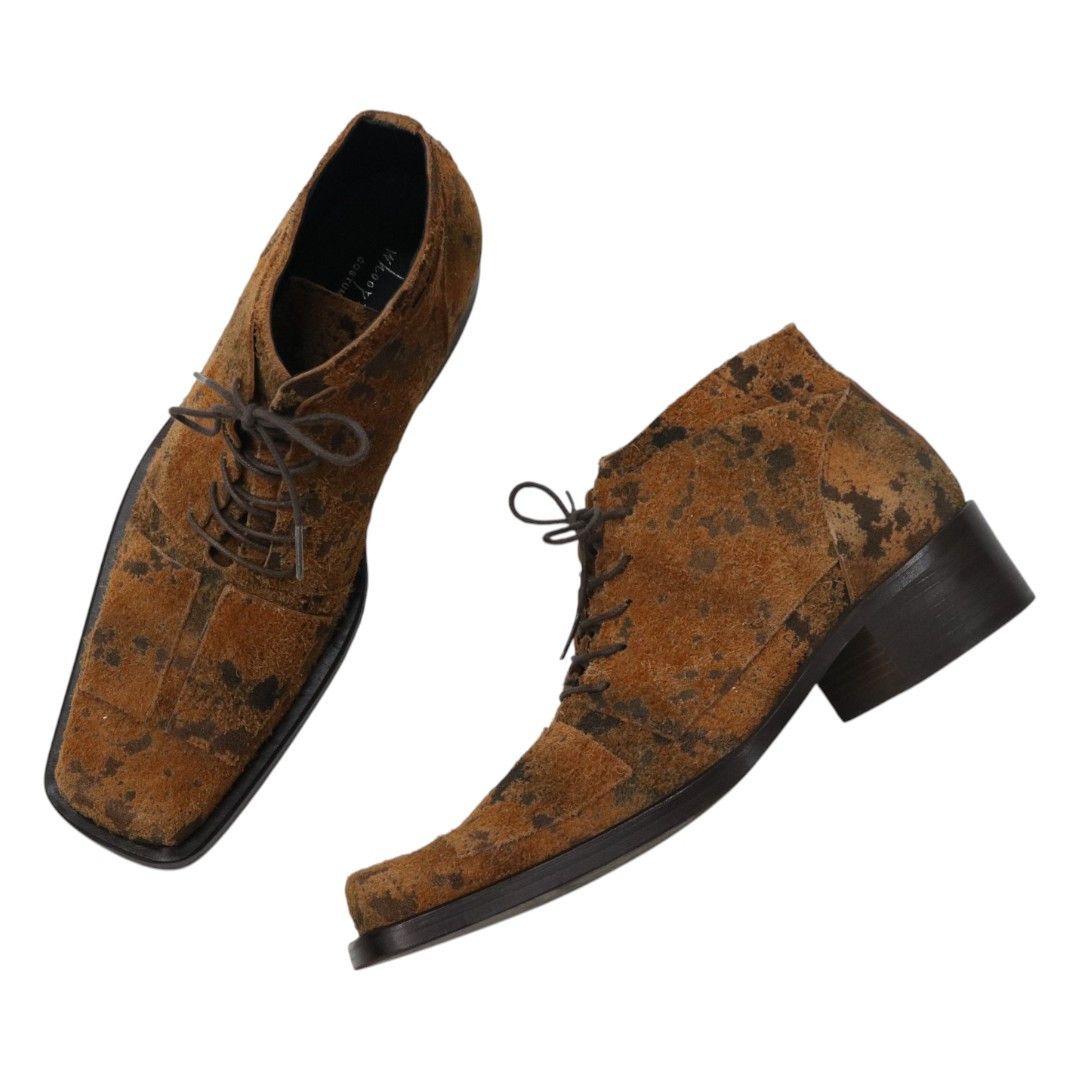 Other WHOOP DE DOO Square Toe Suede Boots Size US 7 / EU 40 - 1 Thumbnail