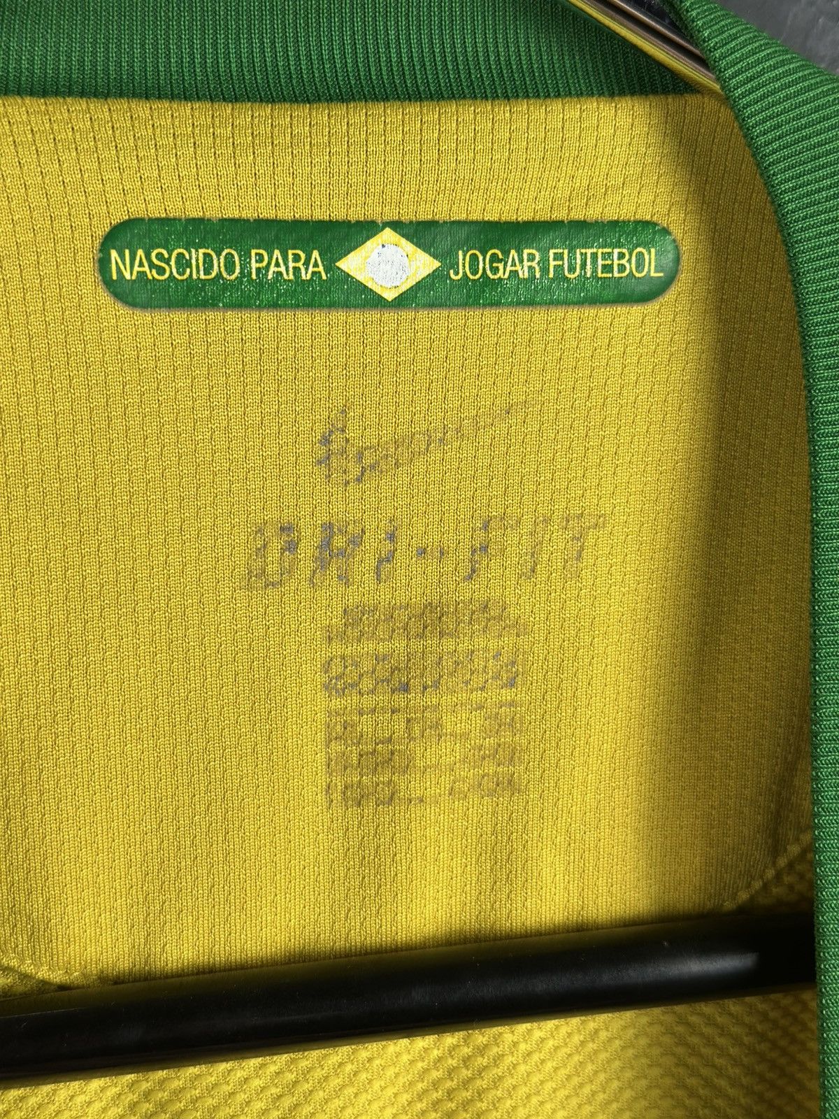 Nike × Vintage Vintage Nike Brazil Football Shirts Soccer Jersey Size US XXL / EU 58 / 5 - 11 Thumbnail
