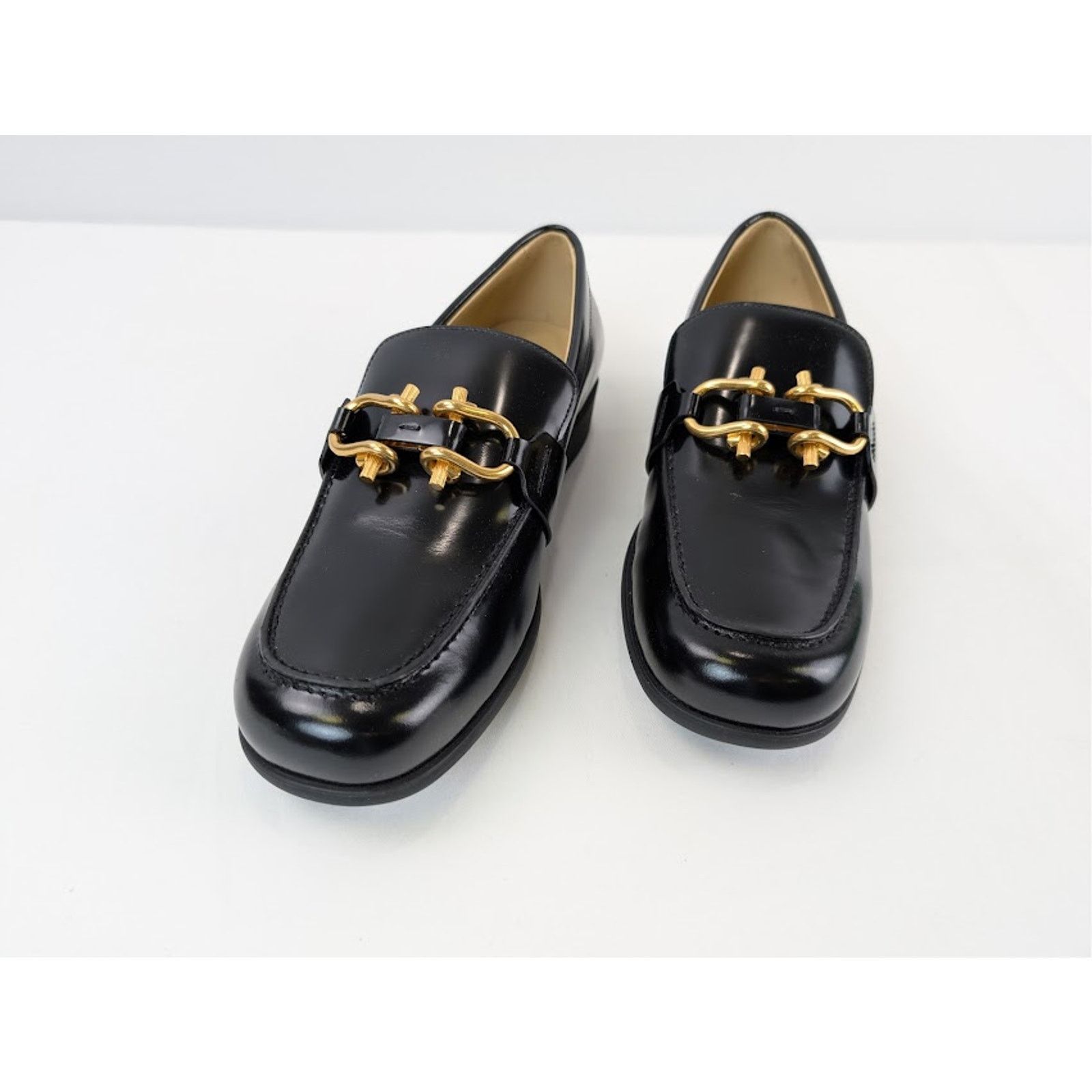 Bottega Veneta o1rshd1 Monsieur Loafer Boots in Soft Vinyl Black Size US 12 / EU 45 - 8 Thumbnail