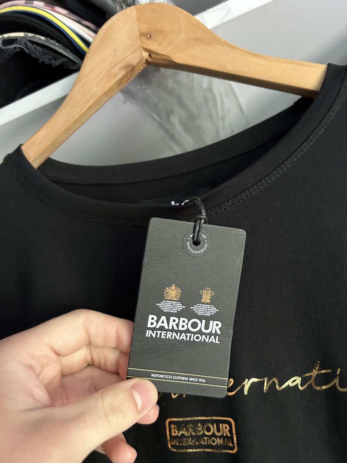 Barbour Barbour international long sleeve Size L / US 10 / IT 46 - 3 Thumbnail