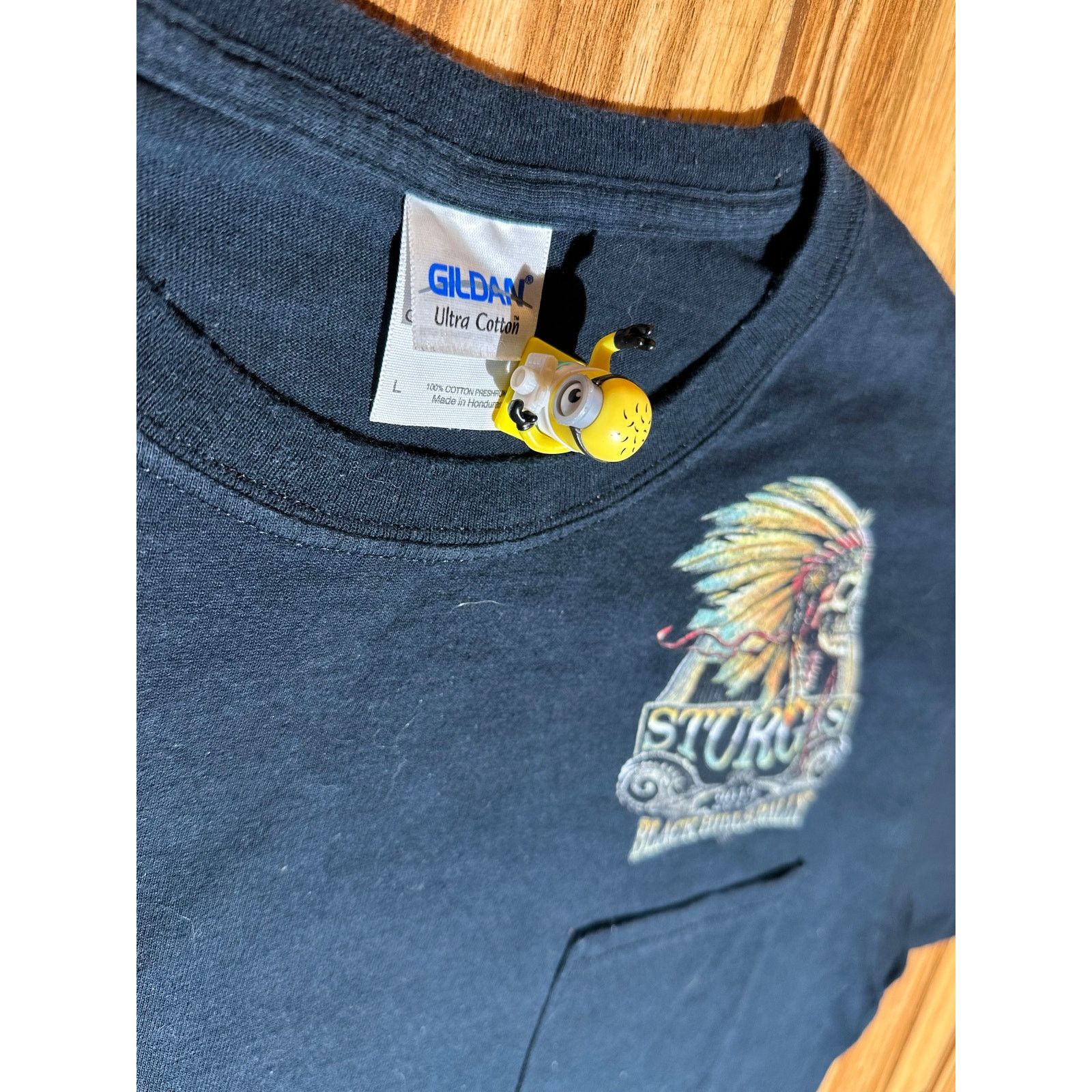 Gildan 2013 Sturgis Black Hills Rally Black Tshirt Size L Size US L / EU 52-54 / 3 - 4 Thumbnail