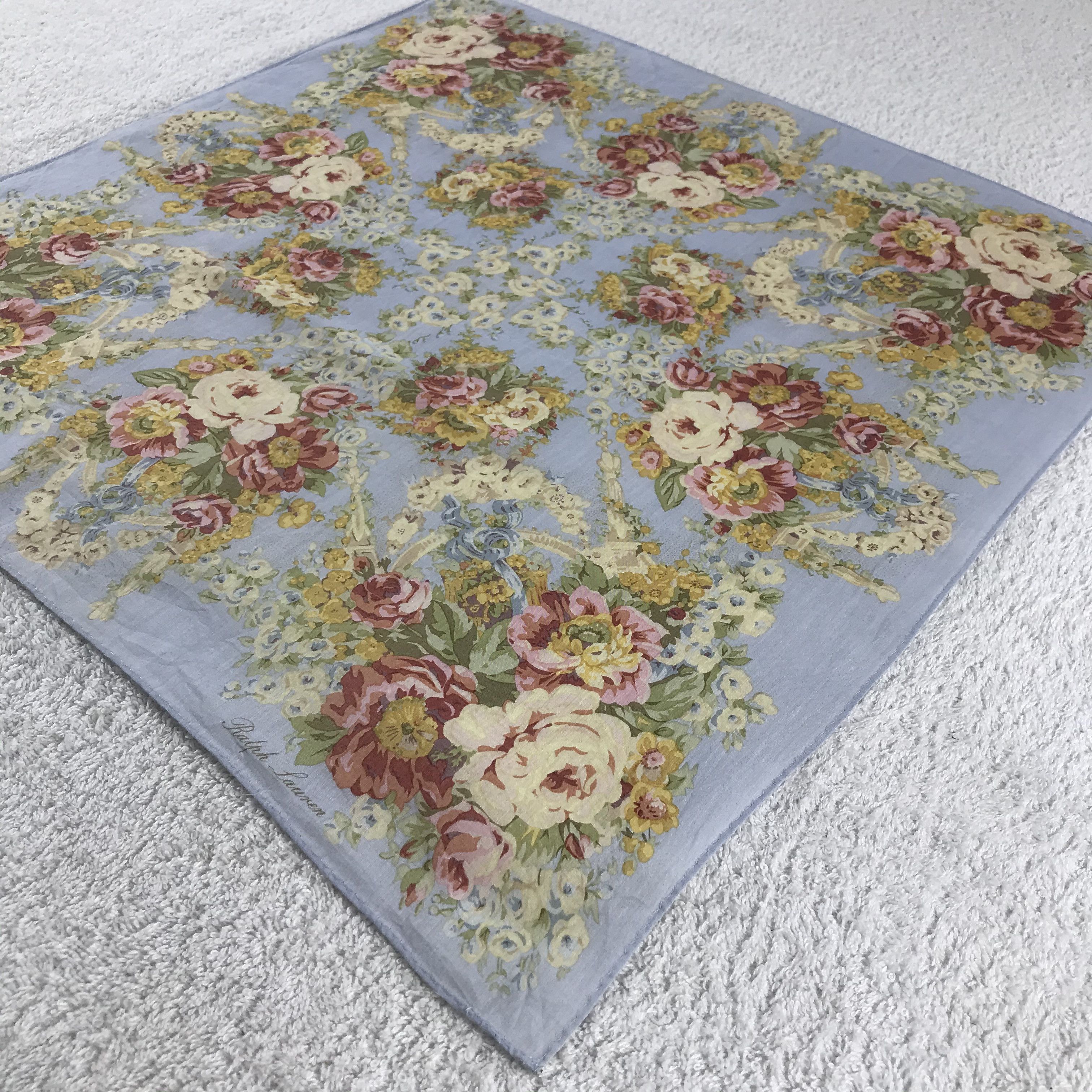 Ralph Lauren × Vintage Ralph Lauren Bandana / Handkerchief / Neckerchief - S289 Size ONE SIZE - 2 Thumbnail