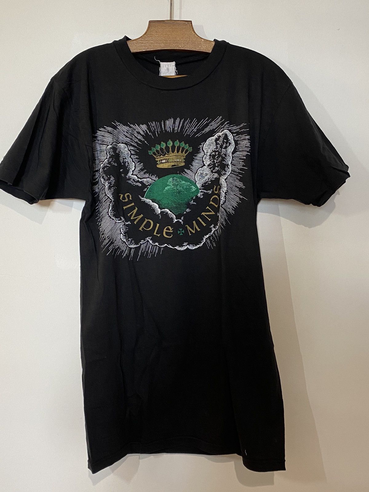 Band Tees Simple minds vintage 90s shirt Size US XL / EU 56 / 4 - 1 Thumbnail