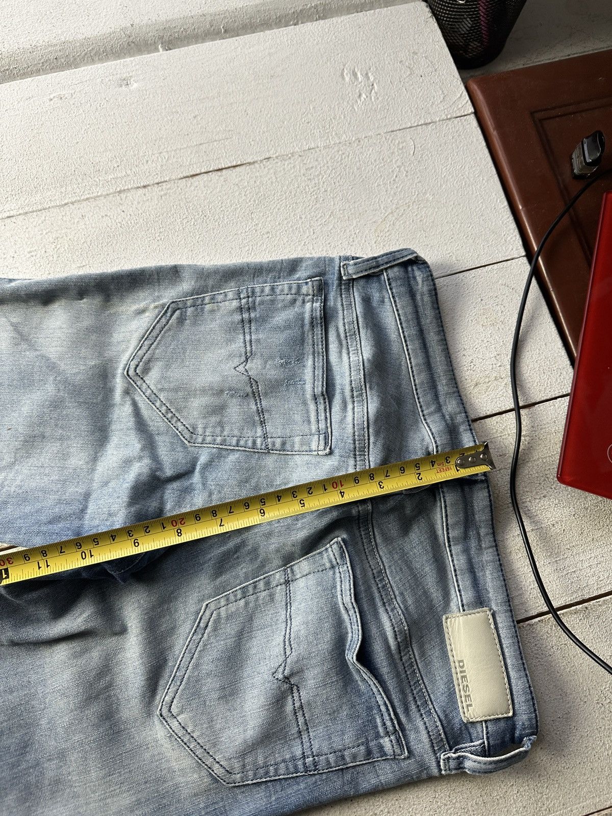 Diesel 🚨Gothic Diesel Regular Slim relax Flared Jeans Womens Size 25" / US 0 / IT 36 - 13 Thumbnail