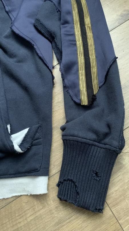 Greg Lauren GREG LAUREN Satin Hi-Tech Navy Hoodie Navy 1 Size US S / EU 44-46 / 1 - 5 Thumbnail