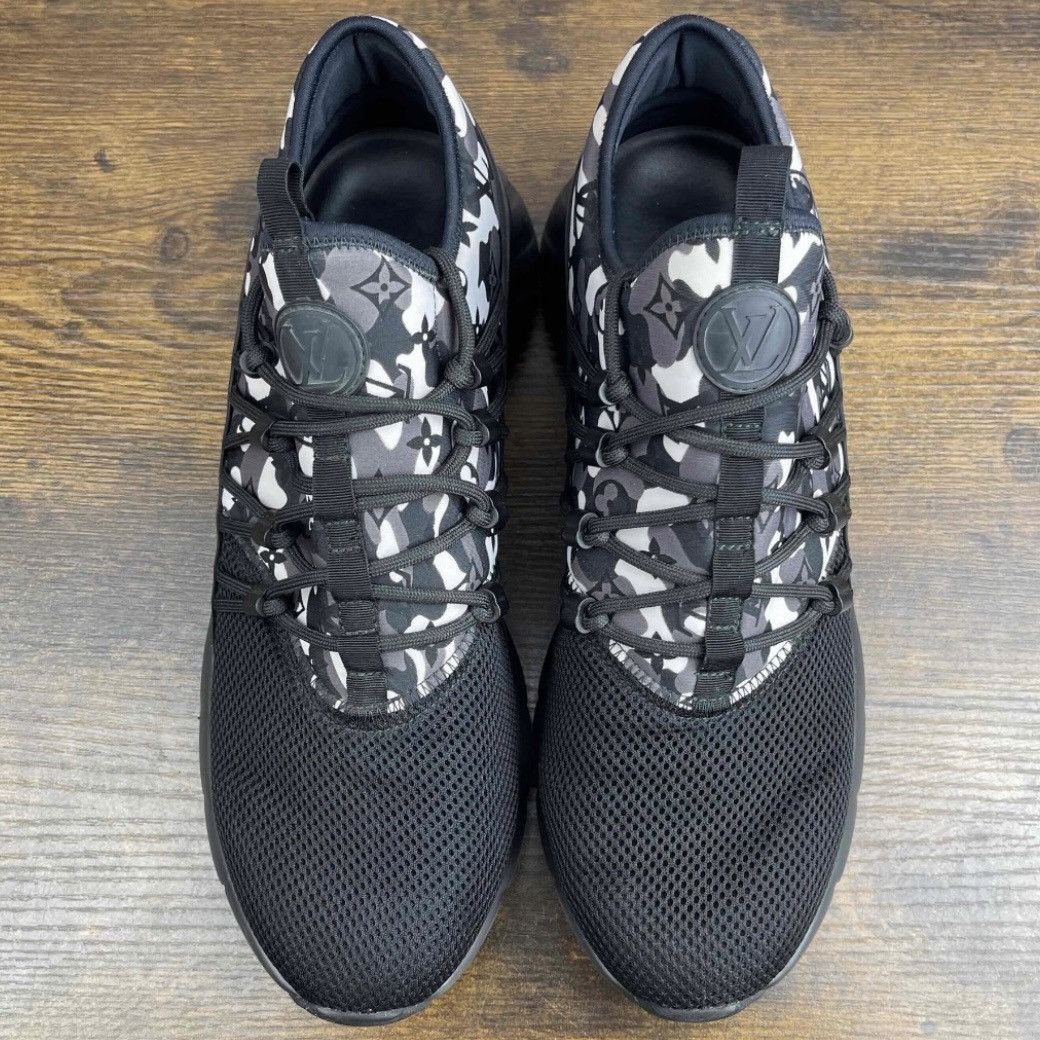 Louis Vuitton Louis Vuitton LV Fastlane Black Camo Size 9 UK 10 US 1A3V1Y Size US 10 / EU 43 - 5 Thumbnail