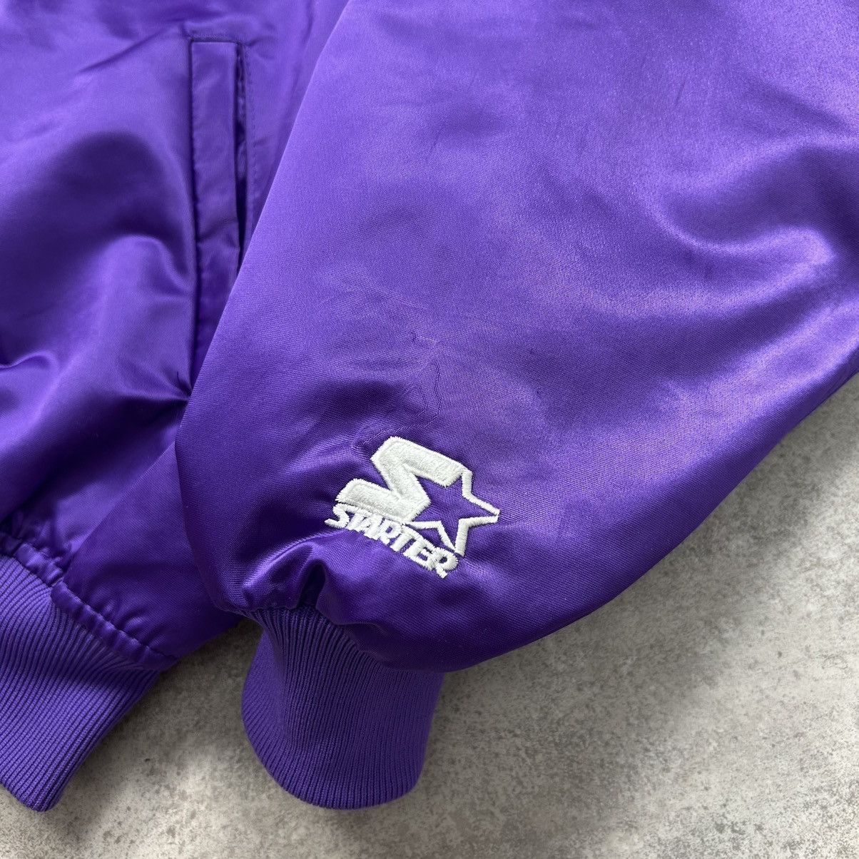 NCAA × Starter × Vintage VTG 90s EAST CAROLINA PIRATES ECU STARTER SATIN JACKET Size US XL / EU 56 / 4 - 3 Thumbnail