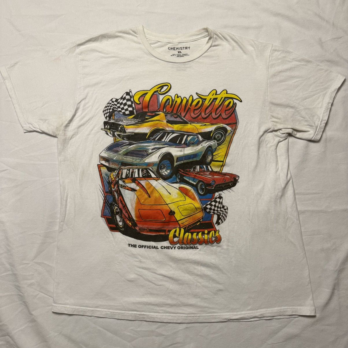 Chemistry Corvette Classics Graphic T-Shirt XL – Chemistry x Chevy Size US XL / EU 56 / 4 - 1 Thumbnail