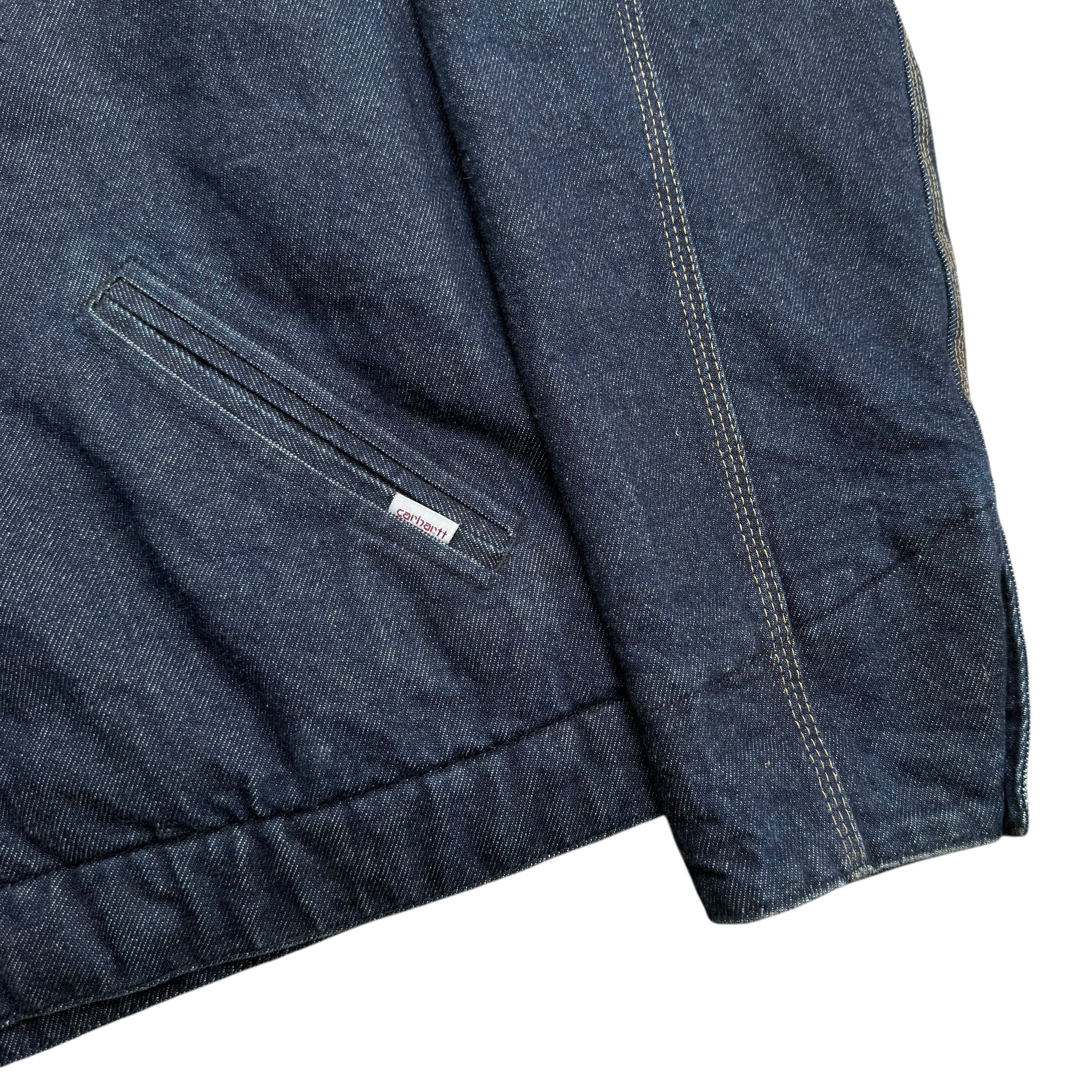 Carhartt 90's Carhartt Detroit Denim Jacket Size US L / EU 52-54 / 3 - 10 Thumbnail