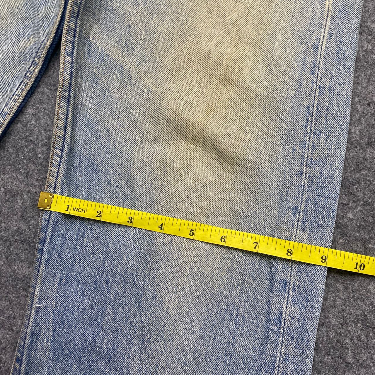 Levi's Vintage 90s Levis 501 Distressed denim Kurt Cobain Style Size US 33 - 6 Thumbnail