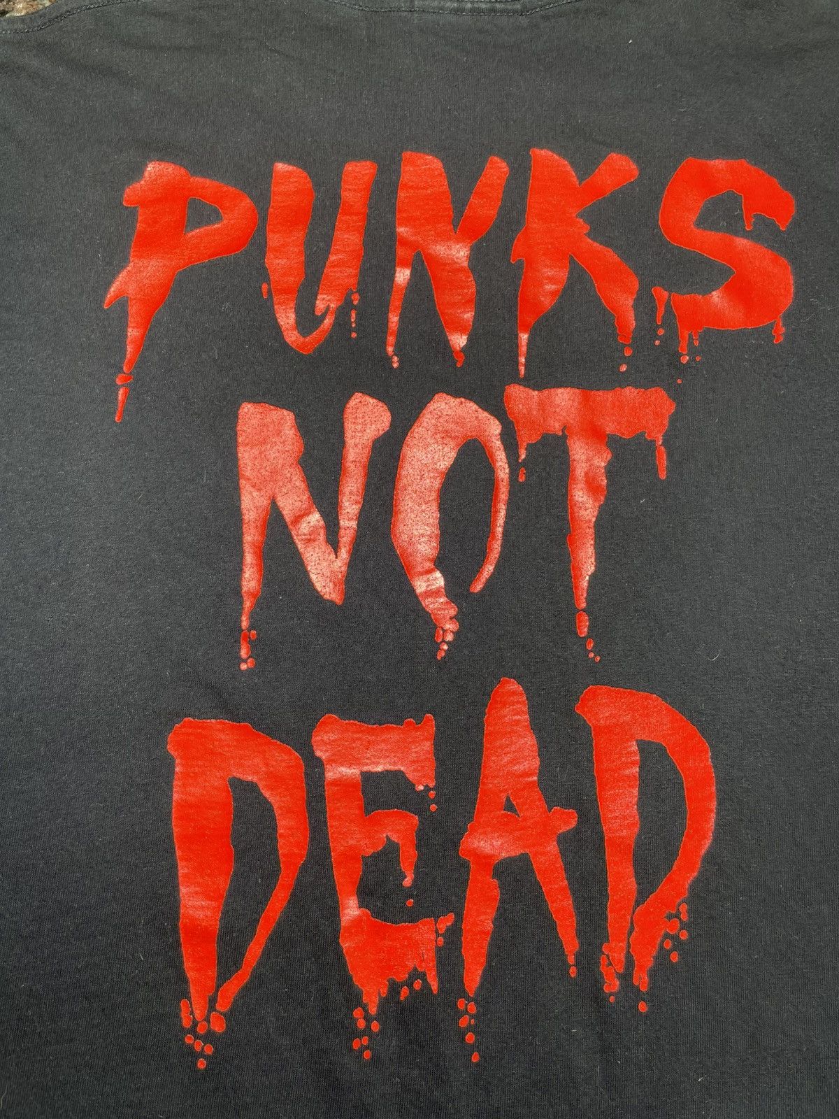Vintage The Exploited official vintage t-shirt FuckThe System, 2000s Size US L / EU 52-54 / 3 - 8 Thumbnail