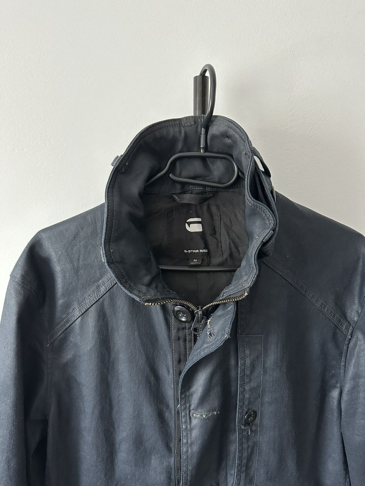 G-Star G- Star Raw GARBER trench coat stretch navy jacket Size US M / EU 48-50 / 2 - 6 Thumbnail