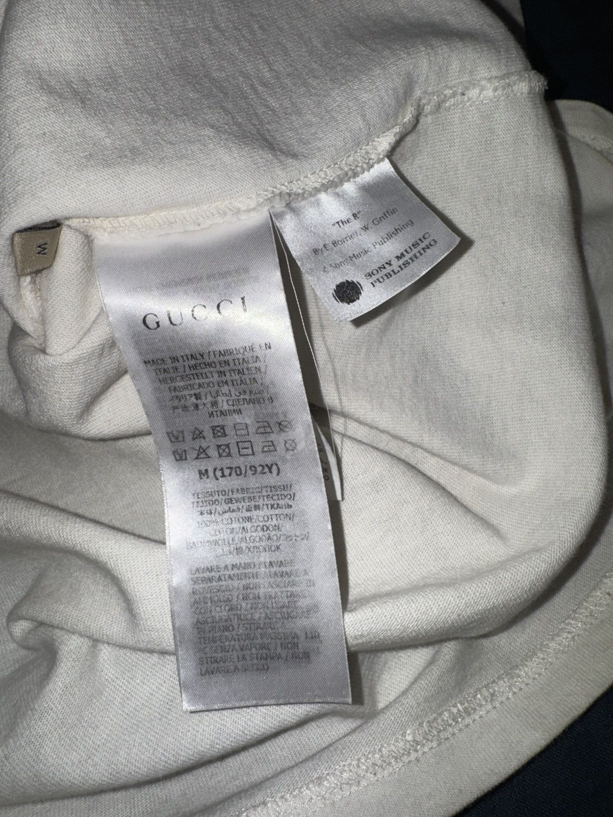 Gucci Gucci 100 Oversized Tee Size US XL / EU 56 / 4 - 5 Thumbnail