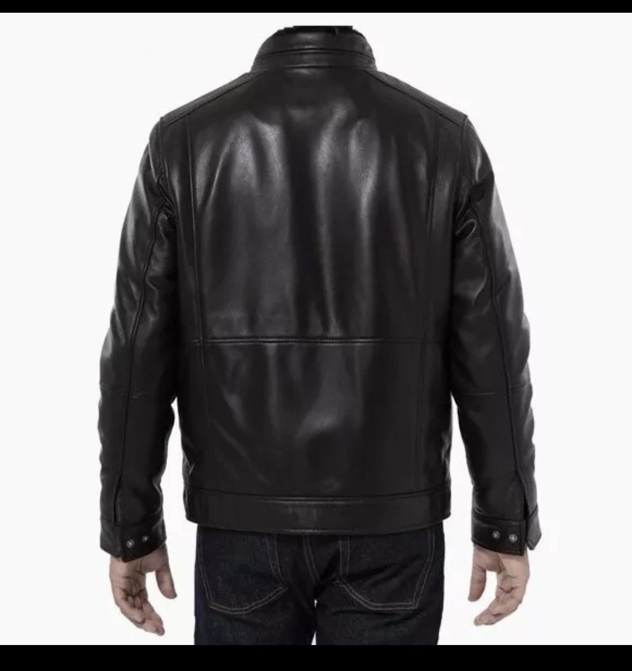 Peter Manning Lambskin Leather Jacket Size US M / EU 48-50 / 2 - 3 Thumbnail