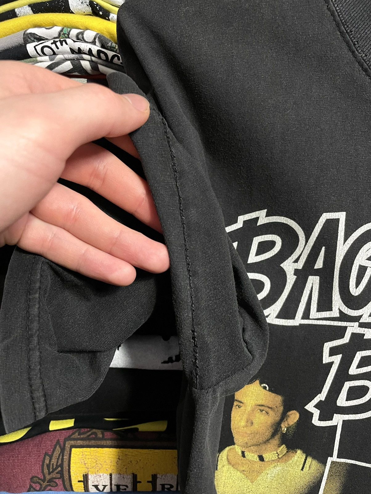 Band Tees Vintage 1997 Backstreet Boys Quit Playing Games 90s T-Shirt Size US L / EU 52-54 / 3 - 10 Thumbnail