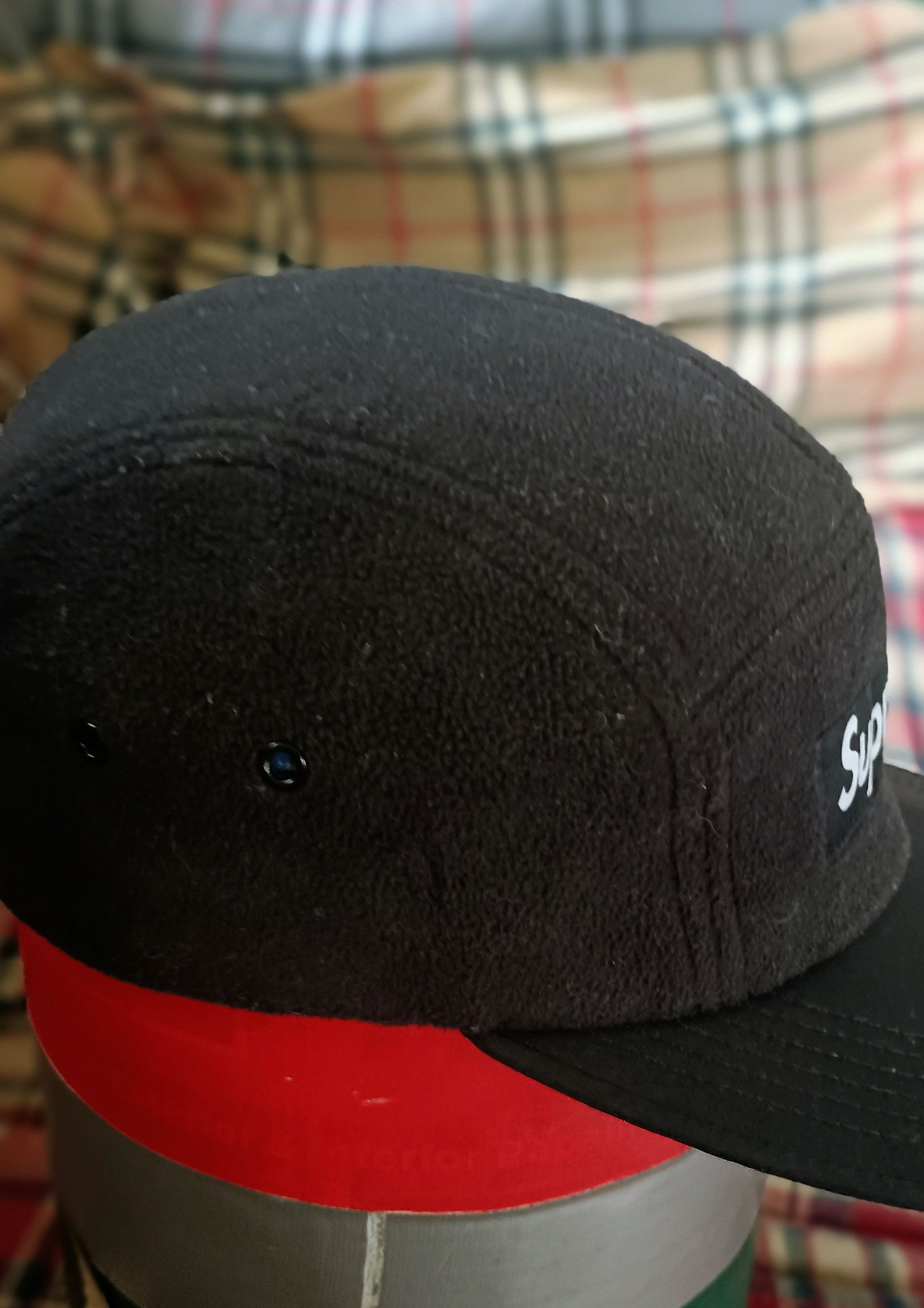 Supreme Supreme Polartec Hat 5 Panel Camp Cap Box Logo Size ONE SIZE - 3 Thumbnail