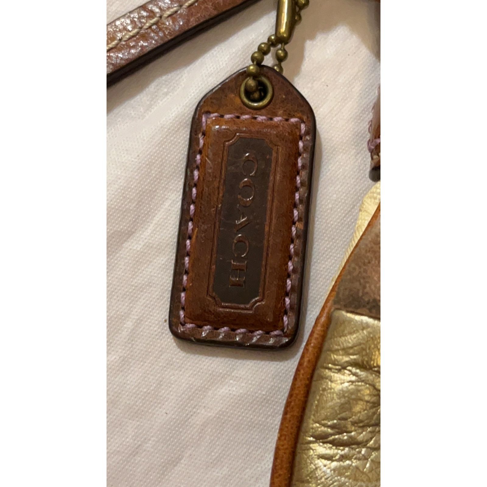 Coach Coach No. B063-10006 Patchwork Style Crossbody Bag Size ONE SIZE - 6 Thumbnail