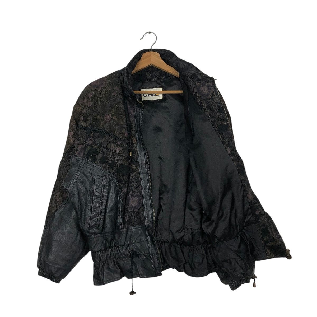 Japanese Brand 🔥VINTAGE BIKER LEATHER JACKET CHIA ISSEY MIYAKE Size US M / EU 48-50 / 2 - 13 Thumbnail