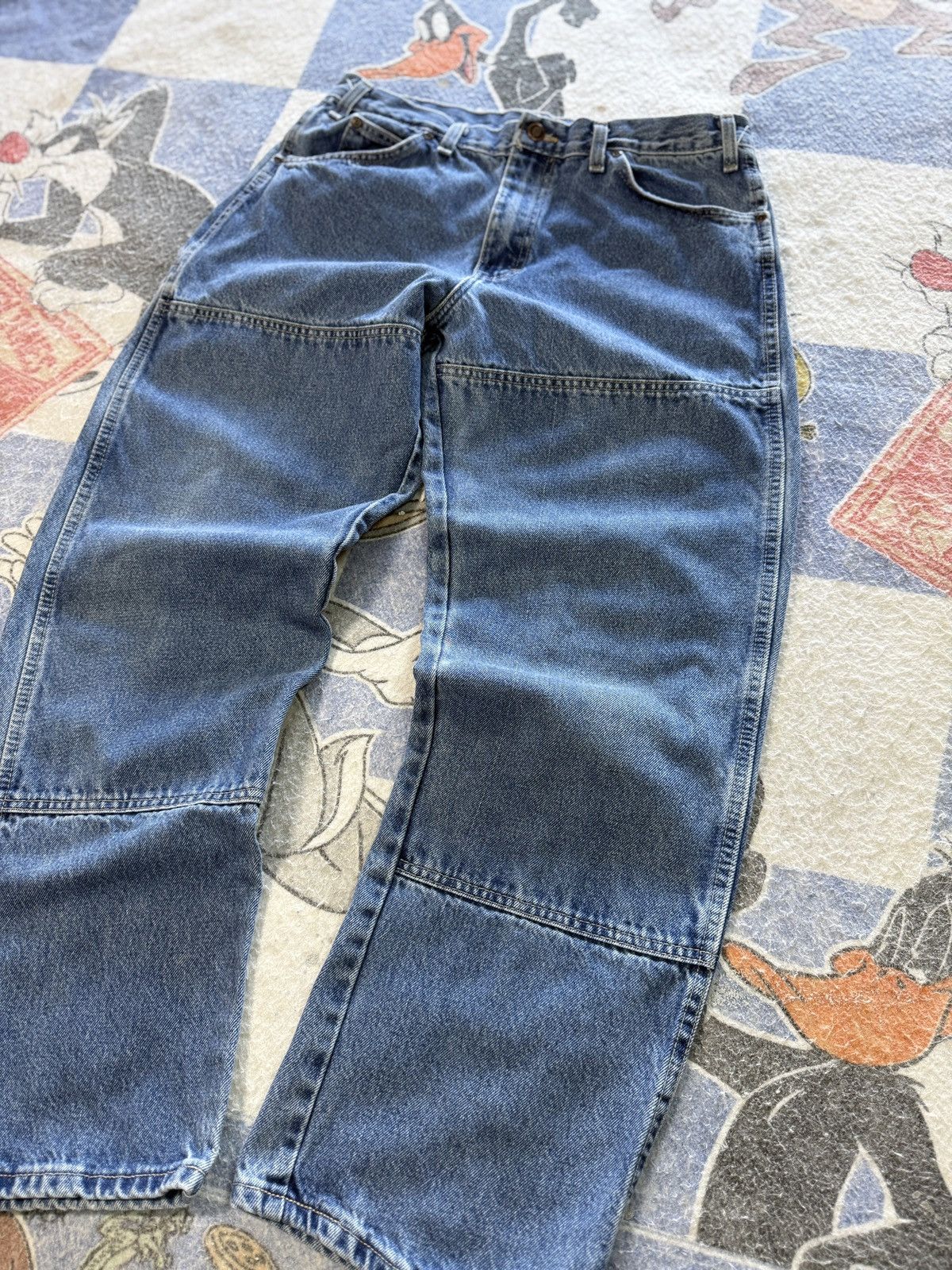 Dickies Dickies double knee denim work pants Size US 33 - 4 Thumbnail