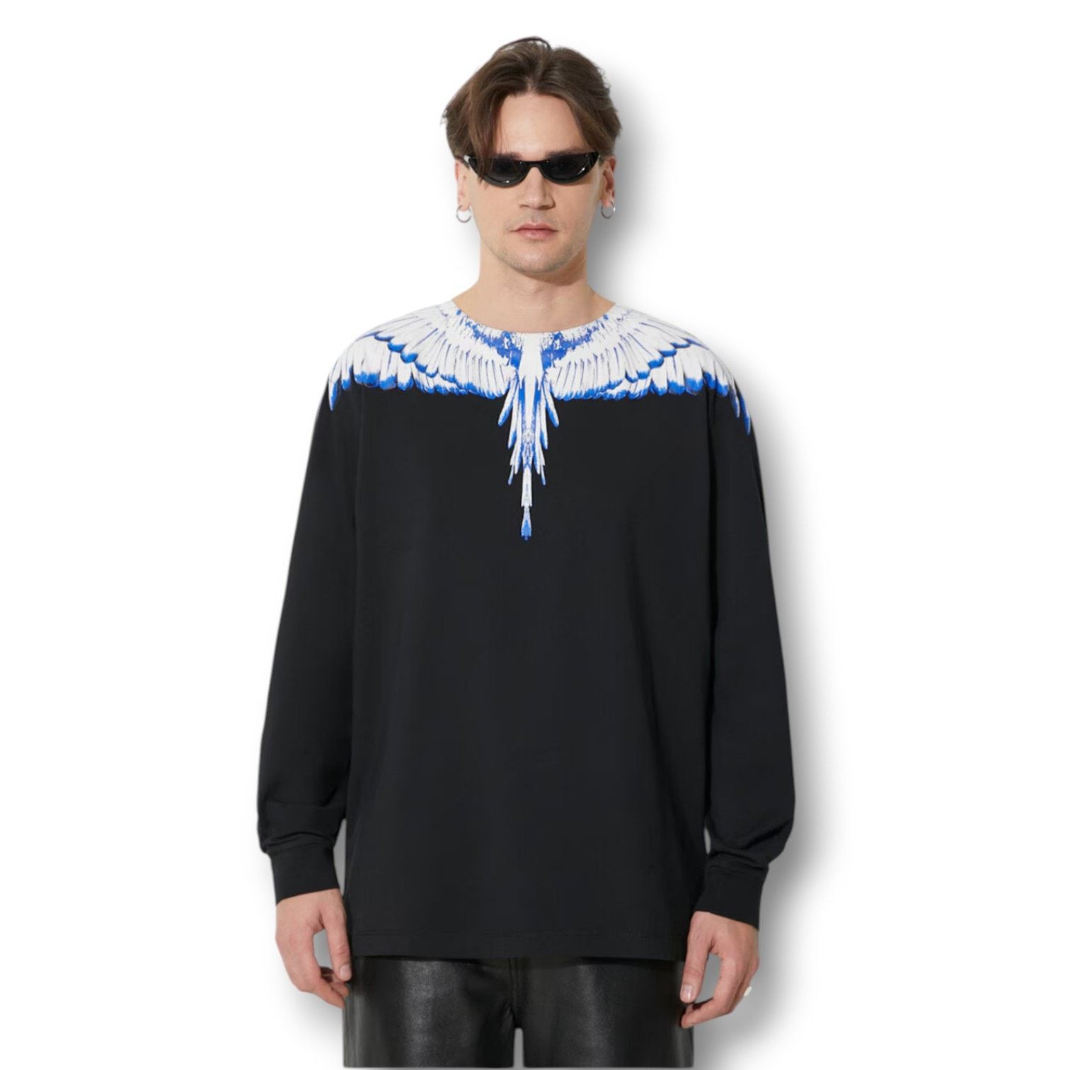 Marcelo Burlon Marcelo Burlon Top Icon Wings Long Sleeve T-Shirt (Size XS) Size US XS / EU 42 / 0 - 3 Thumbnail