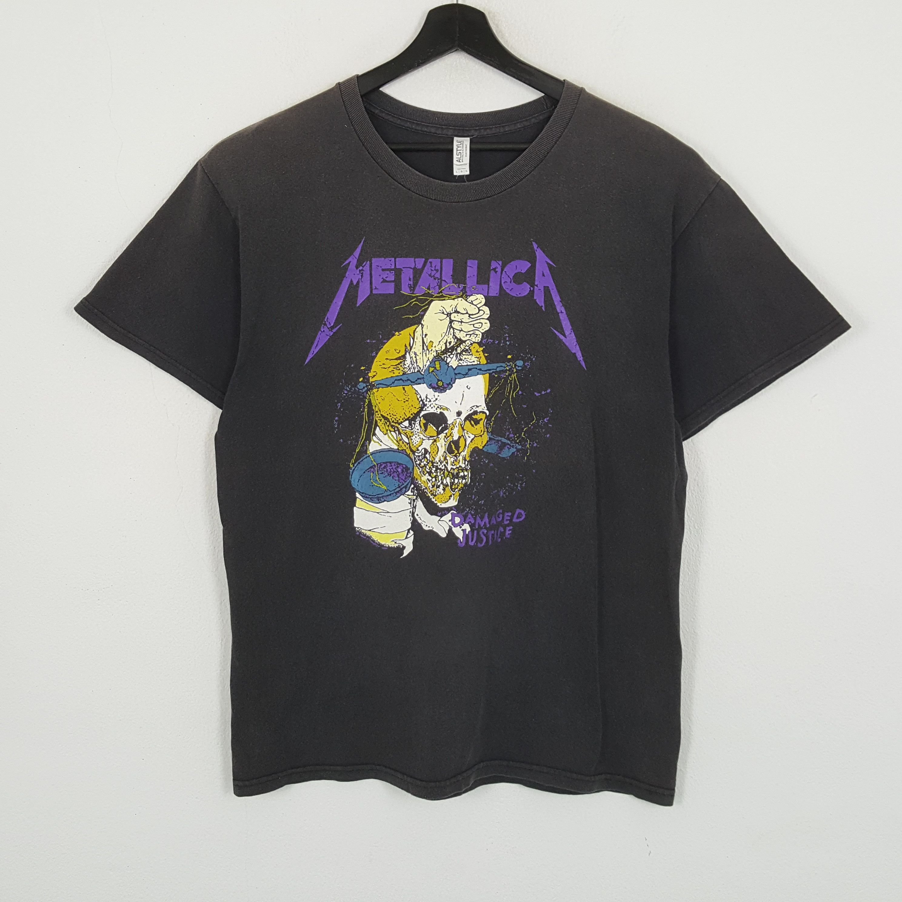 Band Tees × Vintage METALLICA Rock Band Music Tshirt Size US L / EU 52-54 / 3 - 1 Thumbnail