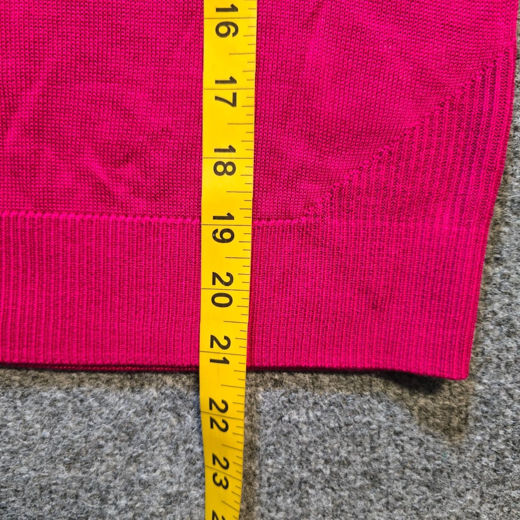 Banana Republic Banana Republic Sweater Womens XXS Pink Knit V-Neck Long Sleeve Casual Lightweight Size XXS / US 00 / IT 34 - 6 Thumbnail