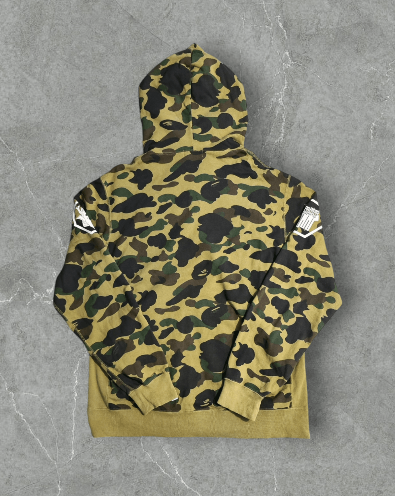 Bape × Undefeated BAPE × Undefeated - 1st Camo Ronin Full Zip Hoodie Rare Size US XXL / EU 58 / 5 - 3 Thumbnail