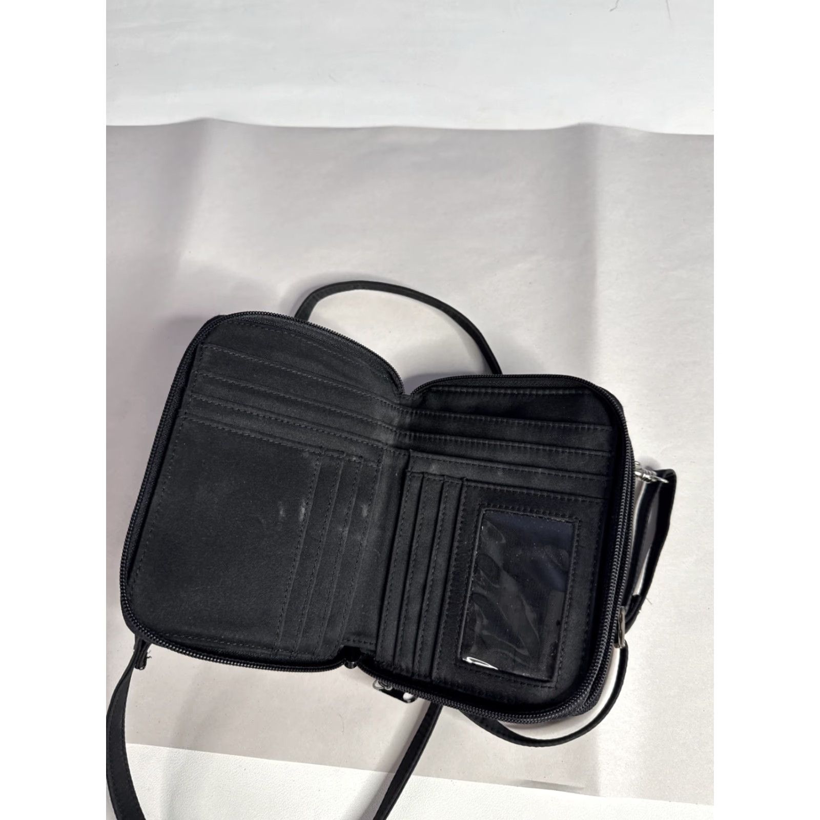 Pendleton Pendleton Crossbody Zip Around Bag Southwest Aztec Wool Wallet Organizer Clutch - Multicolor Wool, Black Lining, Zip, Crossbody Strap, Small, Women Size ONE SIZE - 4 Thumbnail