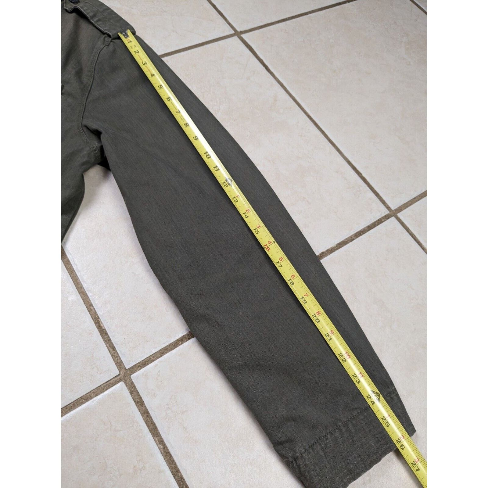 Levi's Levi’s Four Pocket Military Jacket Packable Hood Olive Size US L / EU 52-54 / 3 - 11 Thumbnail
