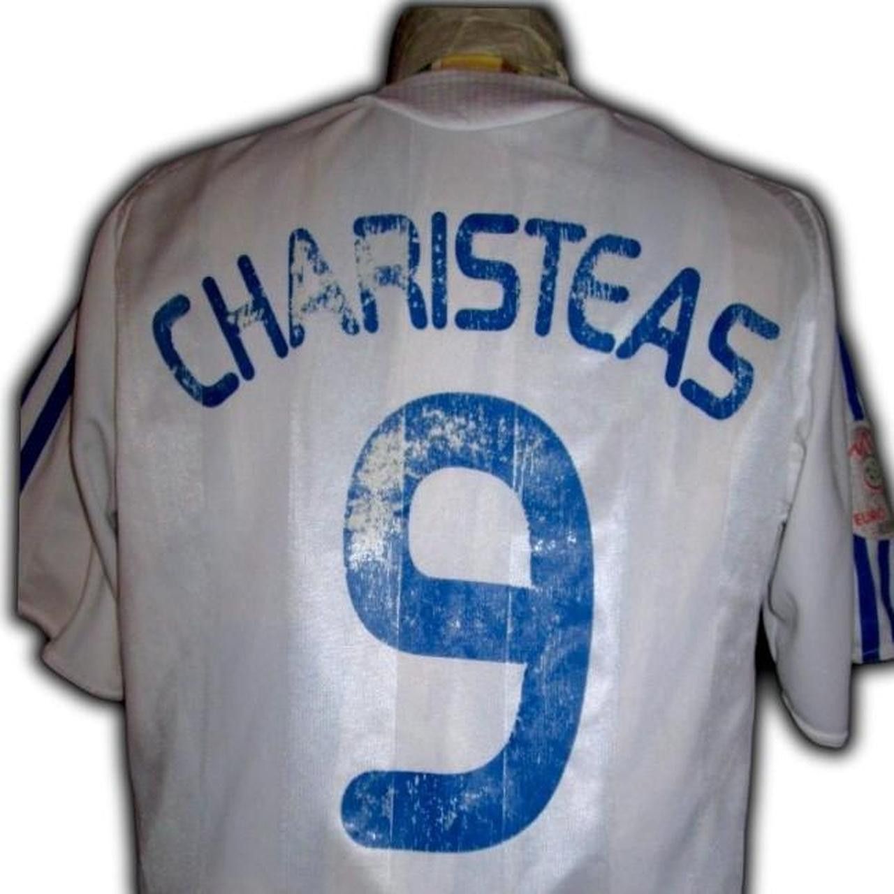 Adidas Greece 2008 2009 Home EUFA Euro Shirt Jersey Size US M / EU 48-50 / 2 - 4 Thumbnail
