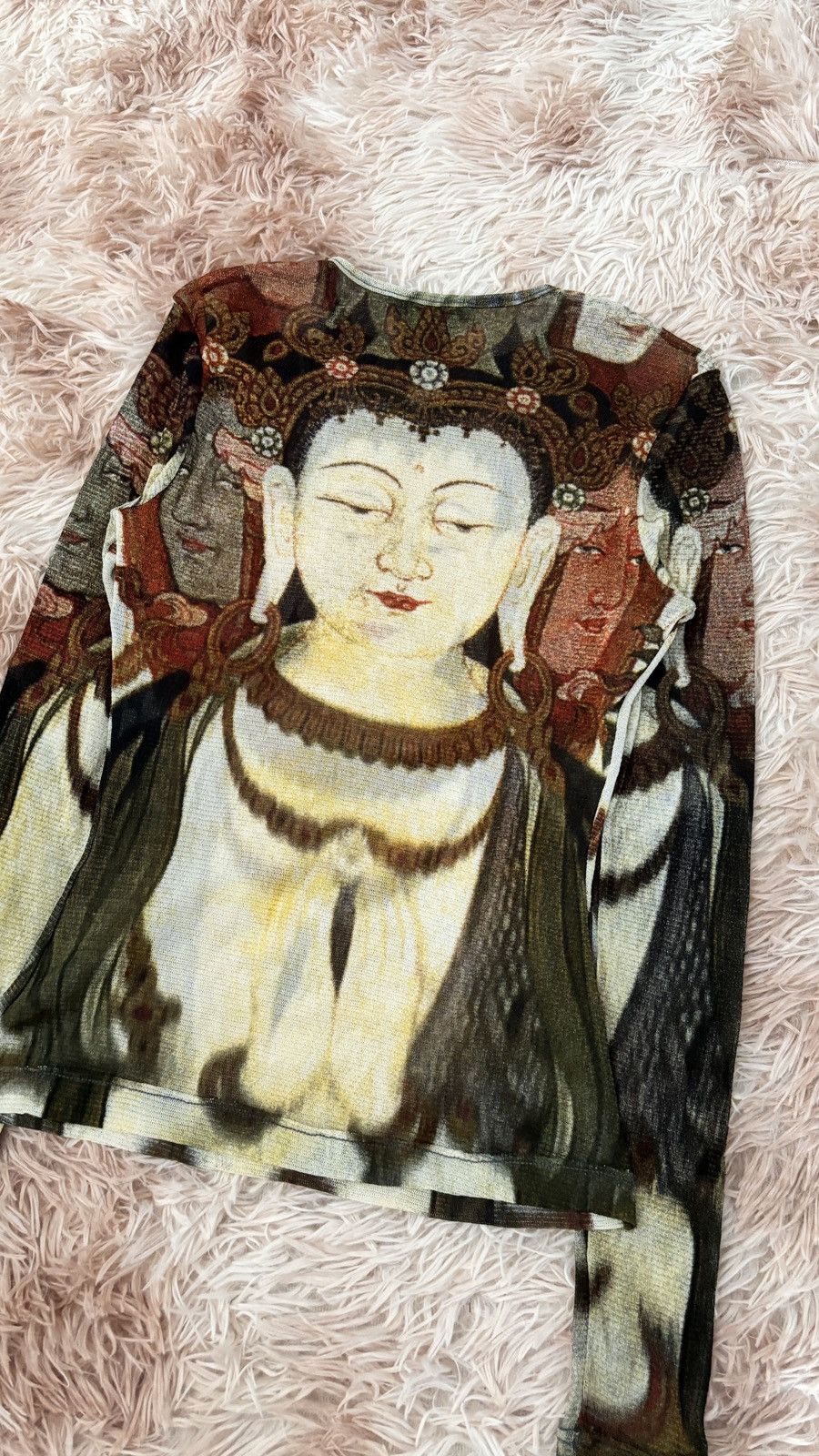 Japanese Brand × Vintage × Vivienne Tam Vivienne tam Kuan Yin' Buddha Size XS / US 0-2 / IT 36-38 - 5 Thumbnail