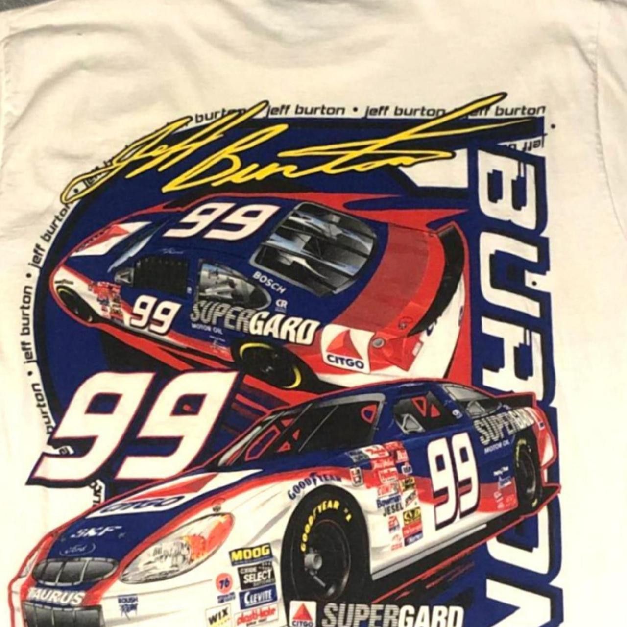 NASCAR Official NASCAR Jeff Burton Mega Print Pocket Tee Size US M / EU 48-50 / 2 - 3 Thumbnail