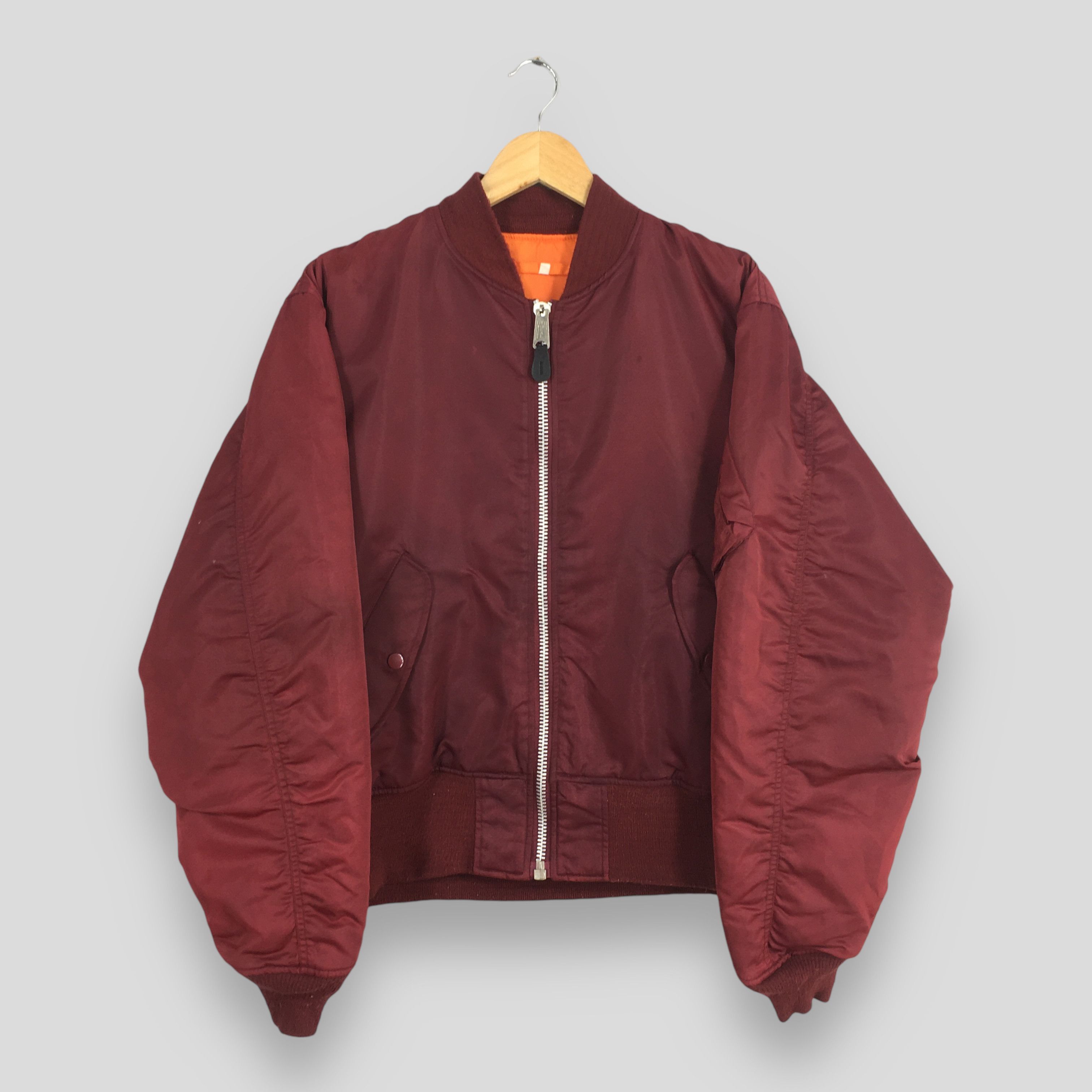 Alpha Industries Vintage 80s Tora MA -1 Reversible Flight