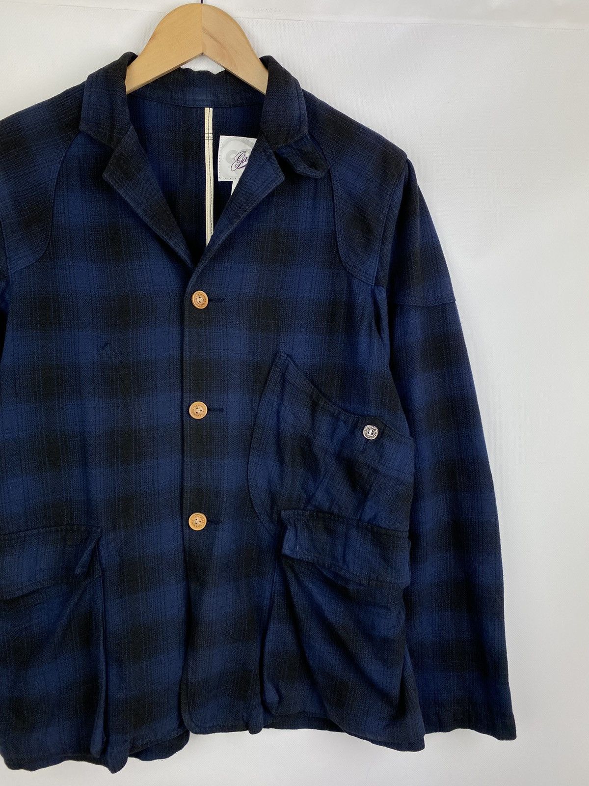 Garbstore × Japanese Brand Garbstore checked workwear Japanese style blazer jacket Size US M / EU 48-50 / 2 - 3 Thumbnail