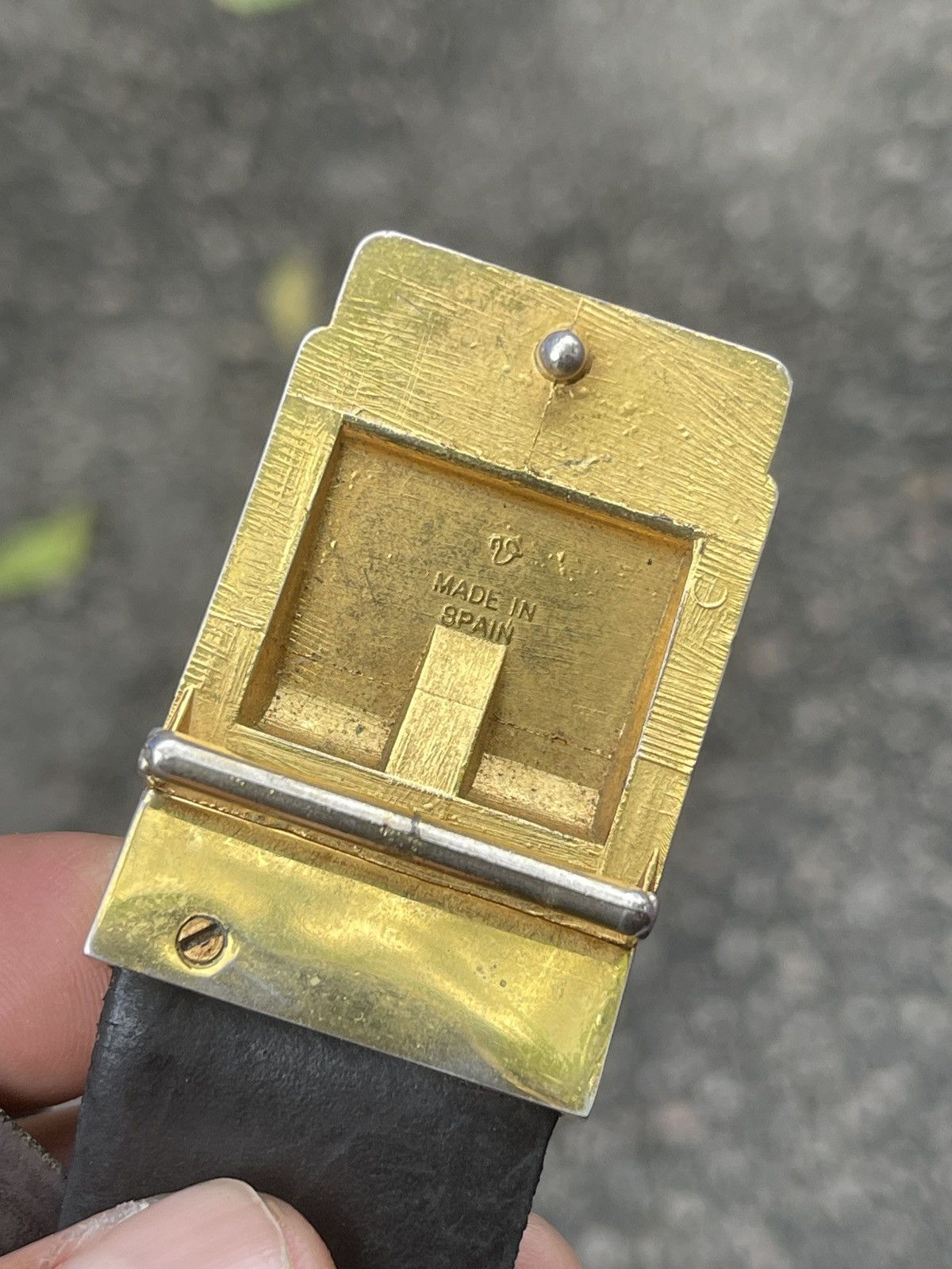 Dior Rare🔥Vintage 80’s Dior Leather Belt Size ONE SIZE - 3 Thumbnail