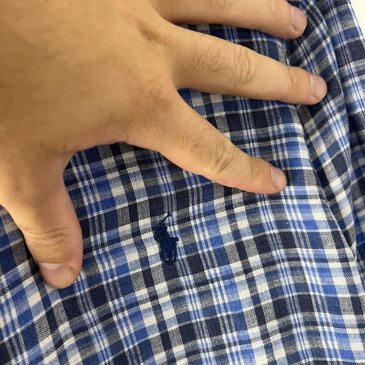 Polo Ralph Lauren Vintage Polo Ralph Checkered Button Up Shirt Size US L / EU 52-54 / 3 - 3 Thumbnail