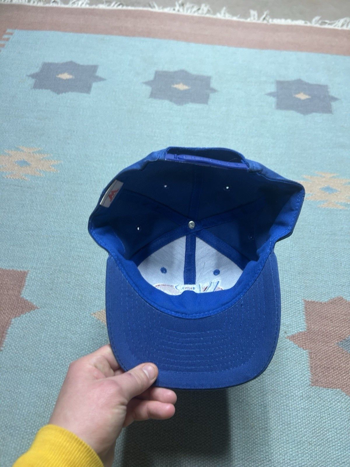 Vintage Vintage SnapBack hat VP racing fuels nascar embroidered blue Size ONE SIZE - 5 Thumbnail
