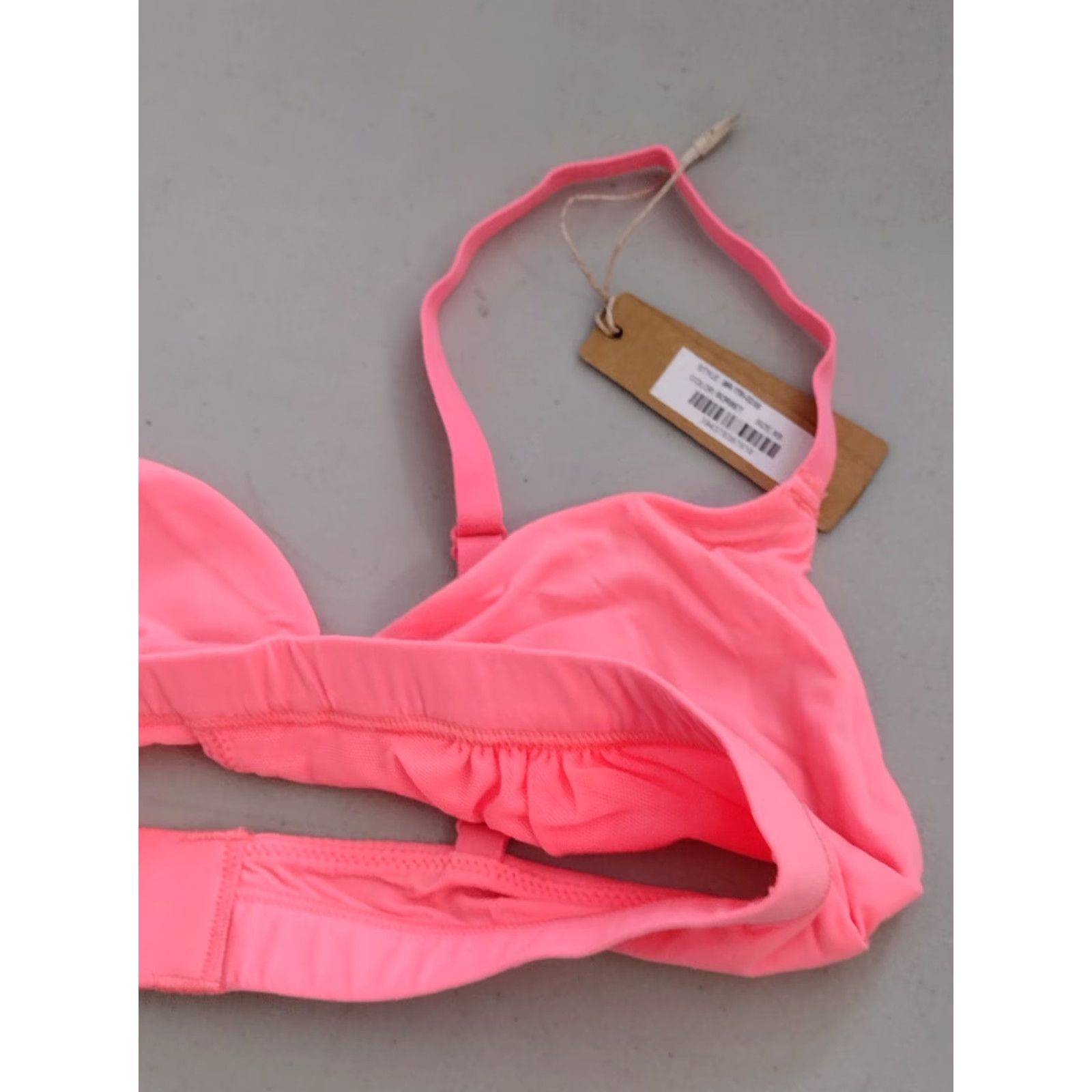 SKIMS SKIMS Fits Everybody Crossover Bralette Women's Sorbet XS Bralette XS Sorbet SKIMS Bra Wear 90s Classic Bralette Women Mens Girls Size ONE SIZE - 7 Thumbnail