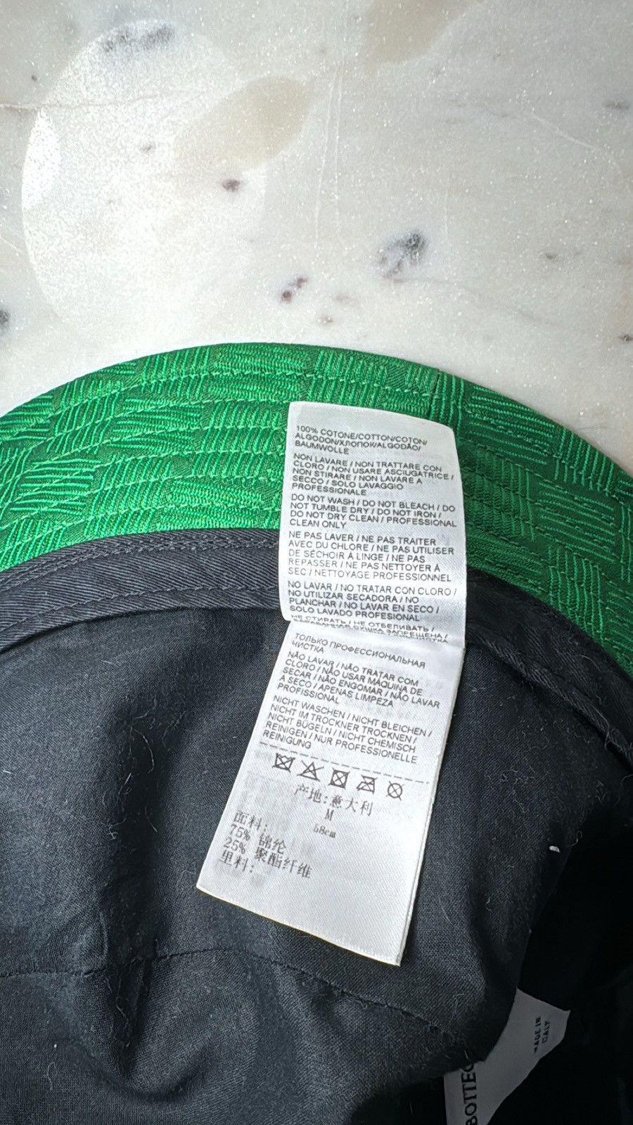 Bottega Veneta Bottega Veneta Jacquard Intreccio Bucket Hat Size 30 - 7 Thumbnail