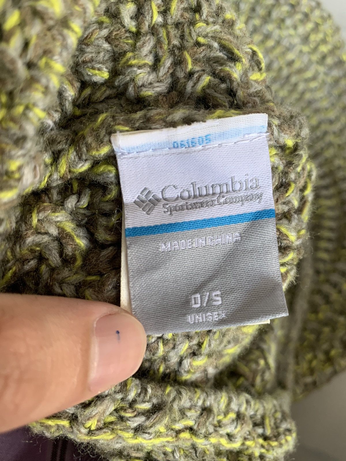 Columbia × Vintage Columbia Outdoor Knitted Crochet Rare Colour Hats Size ONE SIZE - 9 Thumbnail