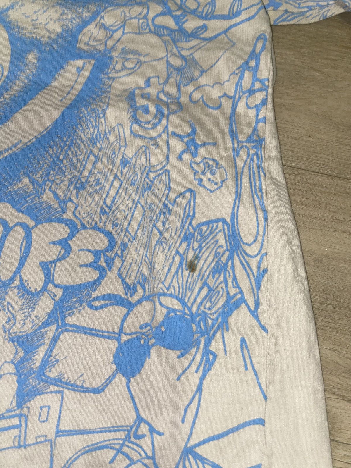 JNCO × Vintage Rare Vintage / Y2K 5ive Jungle All Over Print Shirt Size US L / EU 52-54 / 3 - 3 Thumbnail
