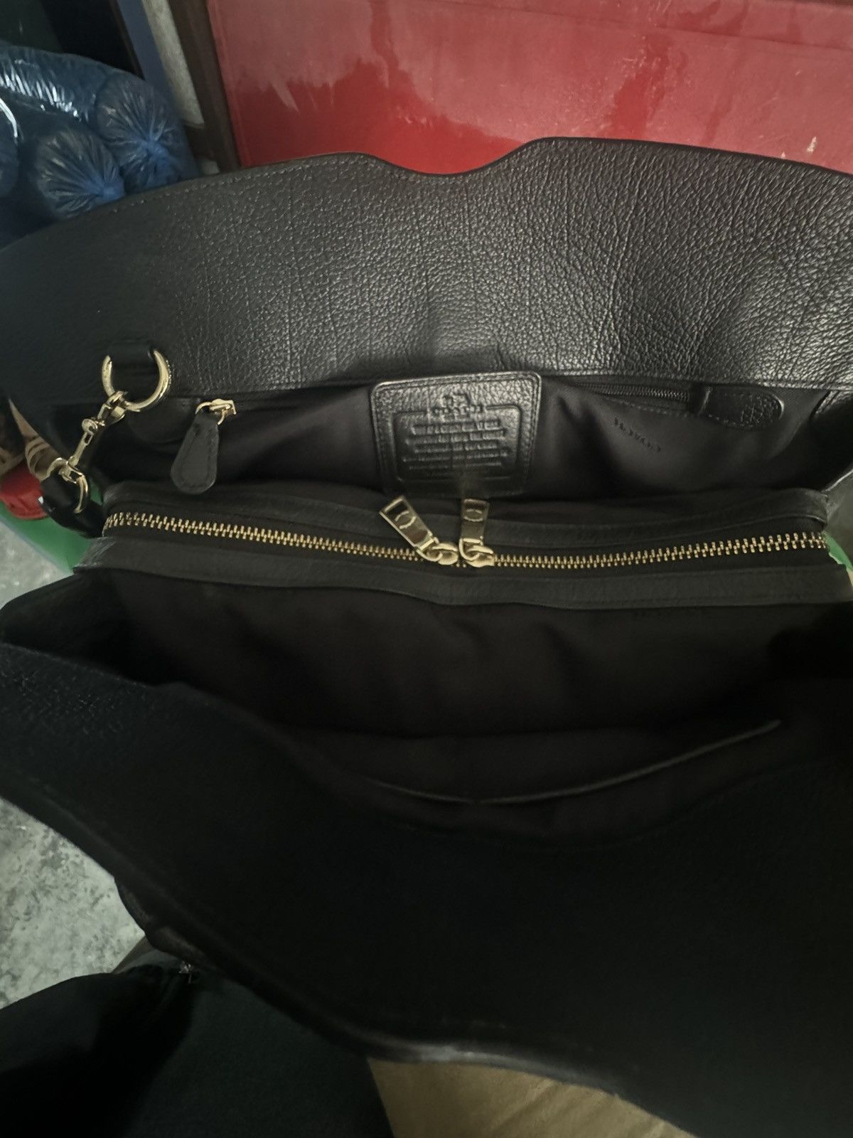Coach × Designer Coach HandBag Full Leather Size ONE SIZE - 13 Thumbnail