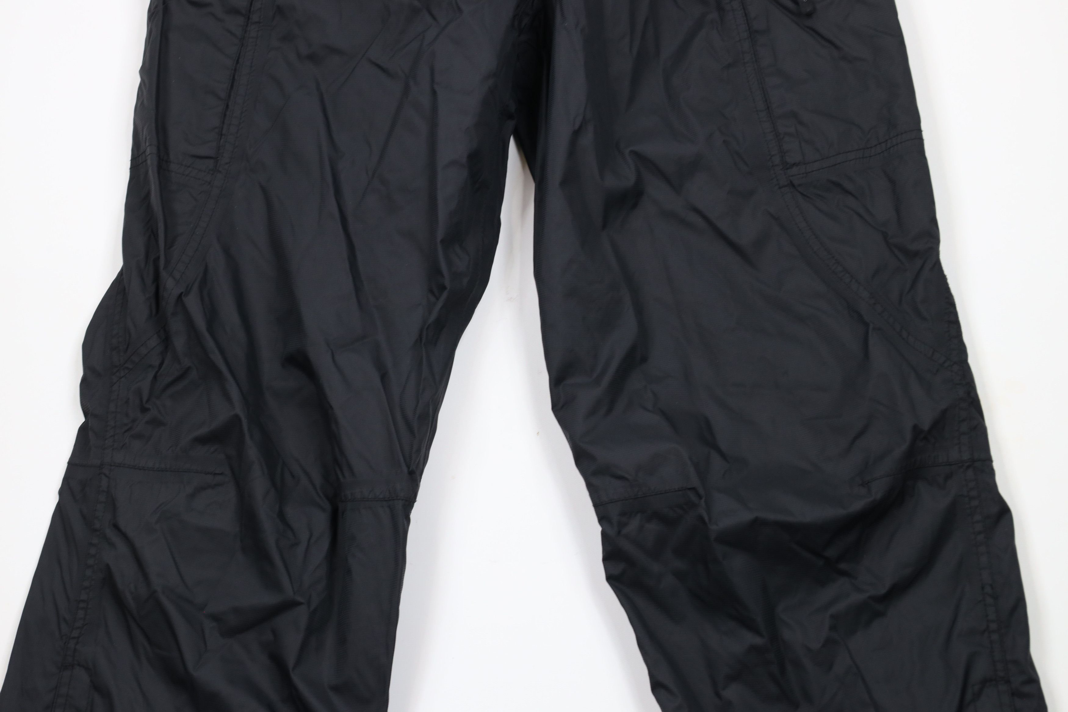 Vintage Vintage 90s Streetwear Wide Leg Cargo Rain Pants Black Size US 36 / EU 52 - 3 Thumbnail