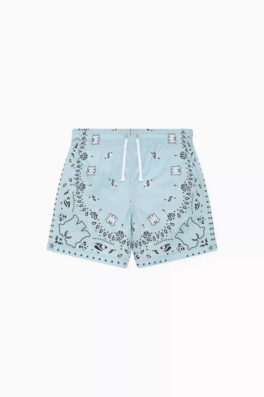 Amiri o1s1wg110425 KIDS Bandana Print Swim Shorts in Multicolor Size US 26 / EU 42 - 1 Thumbnail